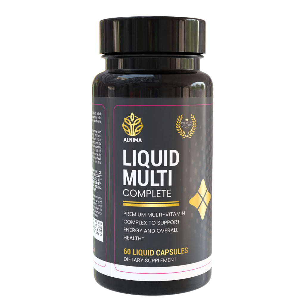 LIQUID MULTIVITAMIN Complete – 25+ Vitamins & Minerals with Superfood Antioxidants – Halal Certified – Immune, Energy & Metabolism Support – 60 Liquid Capsules – Made in USA