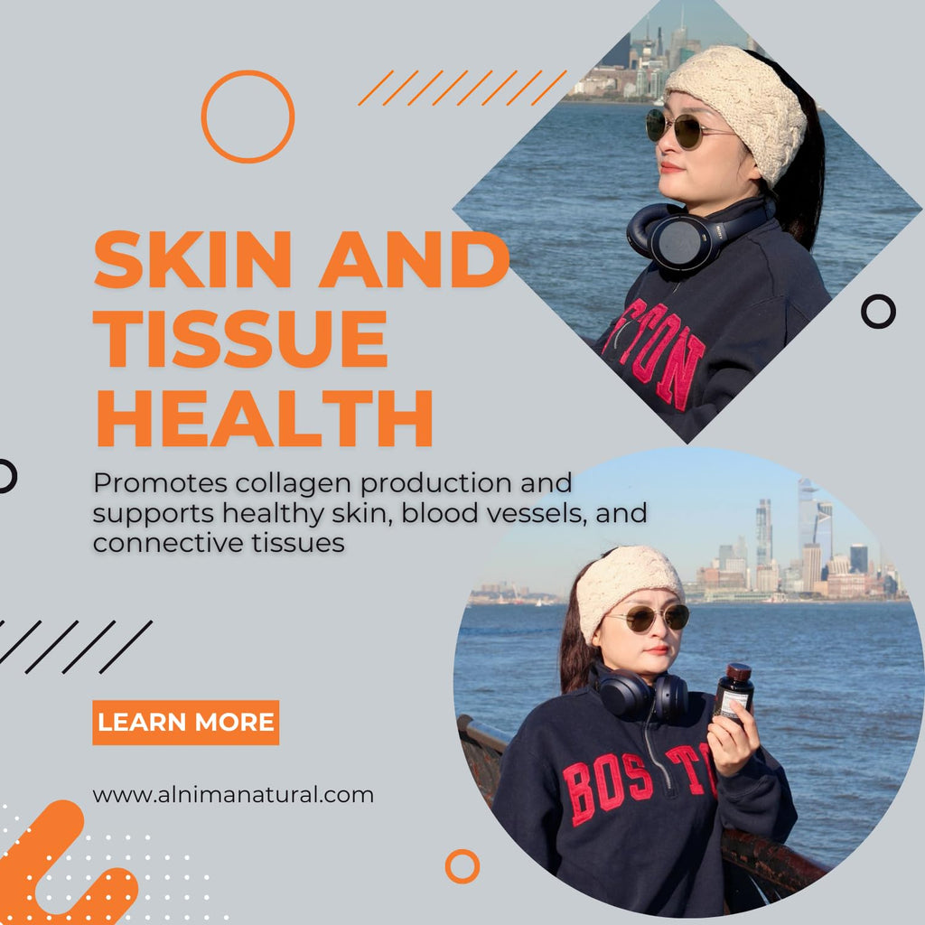 VITAMIN C500 mg with Rose HIPS – Immune Support Supplement – Antioxidant Tablets – Halal Certified – 100 Count – Made in USA – Non-GMO – Supports Skin & Collagen Health